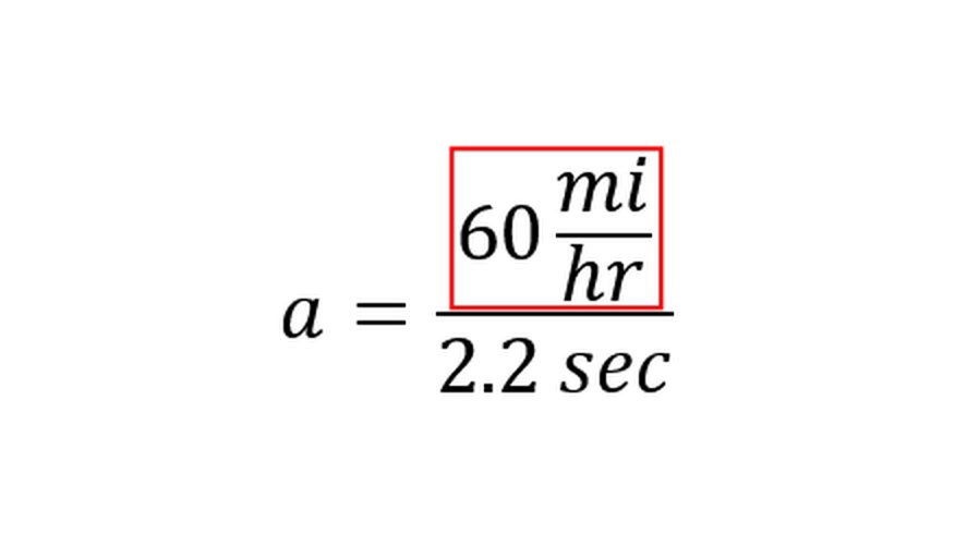 Subtracting the velocities calculates the change in velocity. Subtracting the velocities calculates the change in velocity.