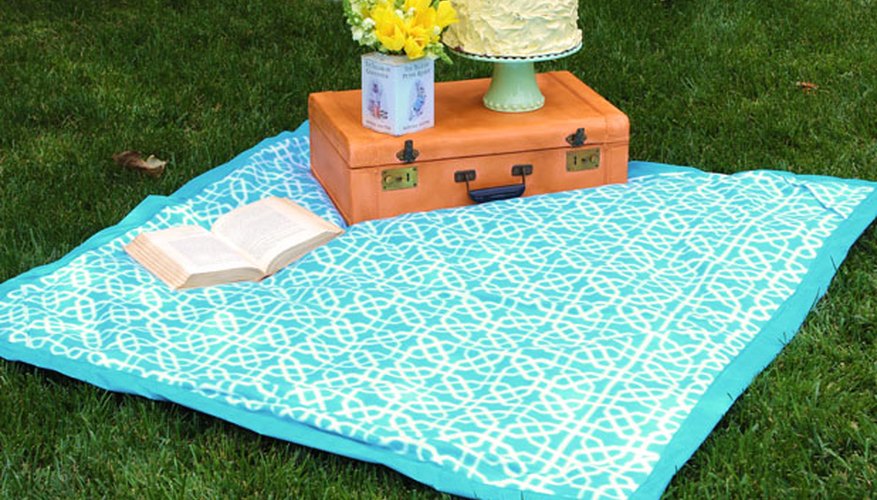 Una manta para picnic.