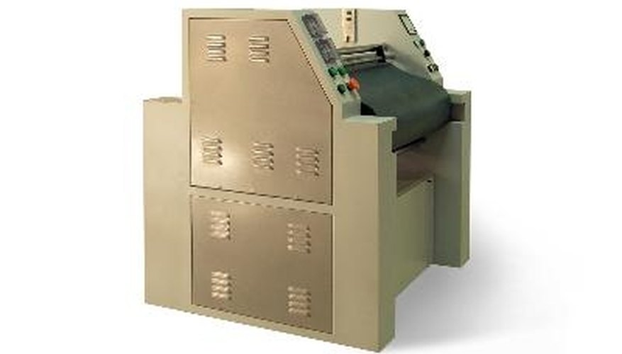 Change the Film in a Laminating Machine