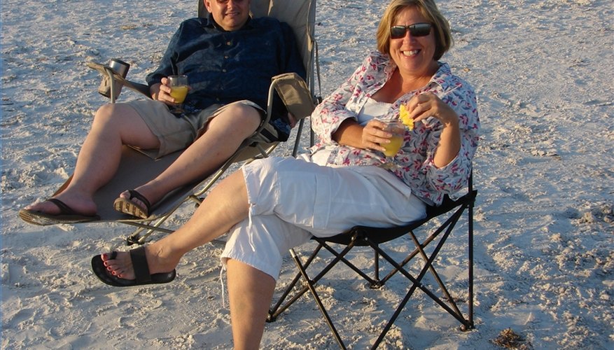 Chilling on the beach is hard to beat Chilling on the beach is hard to beat