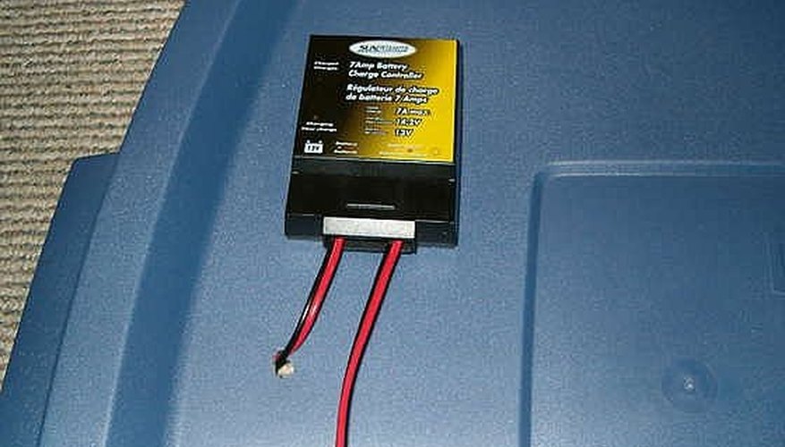 Connect the charge controller Connect the charge controller