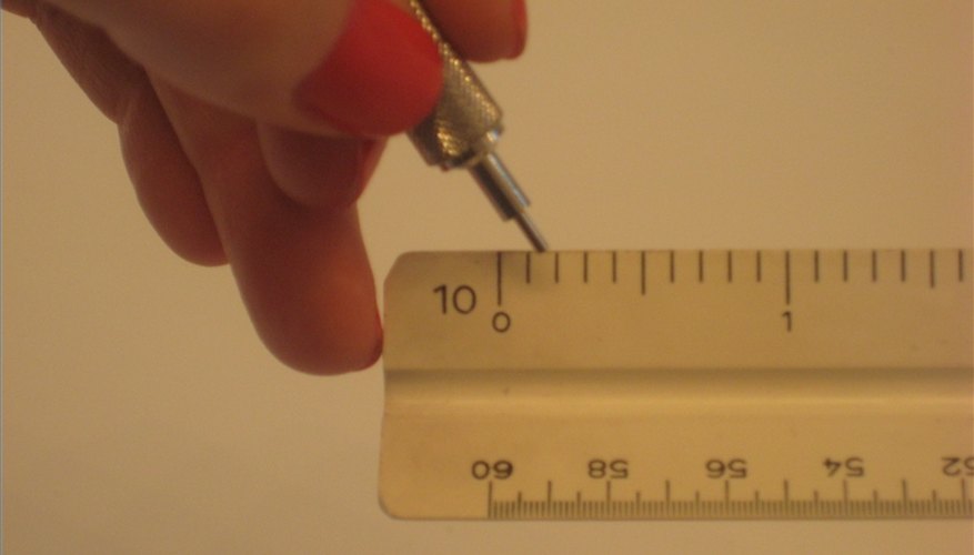 The 1:10 edge of an engineer's scale The 1:10 edge of an engineer's scale