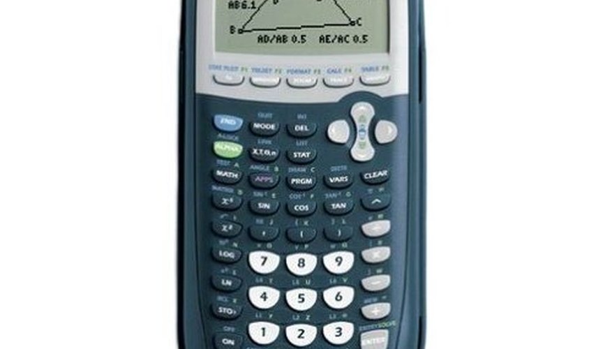 Photo Credit: Amazon.com Work a Ti84 Plus Calculator
