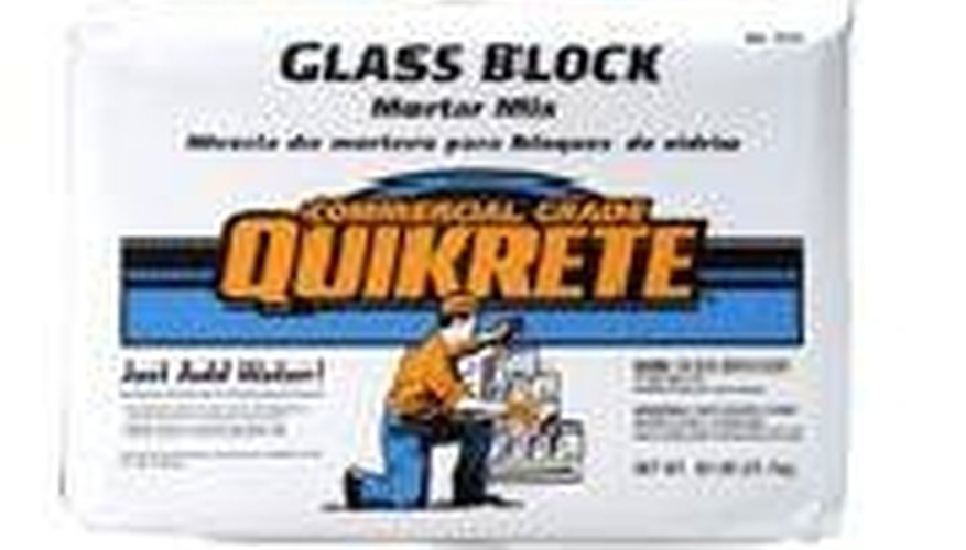 Glass Block Mortar Glass Block Mortar