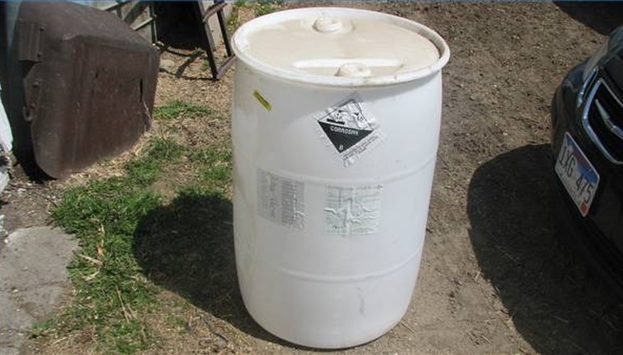 Basic plastic barrel. Basic plastic barrel.