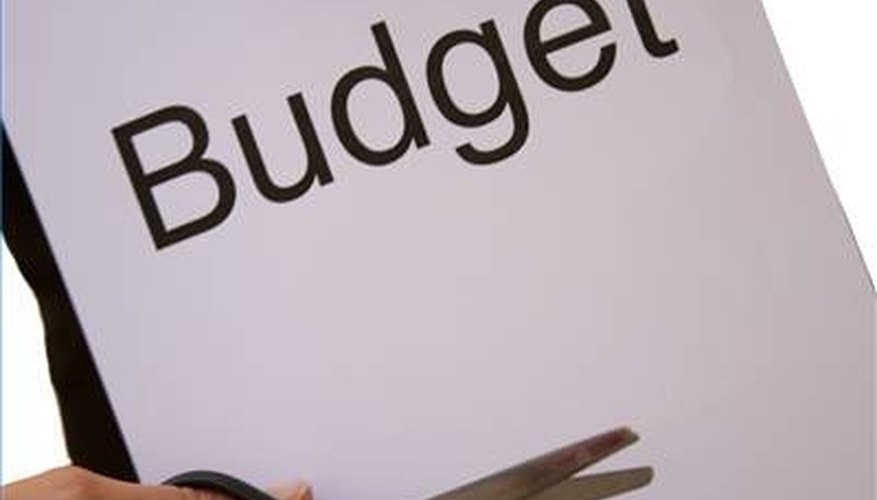 Create a Budget Control Plan Sheet