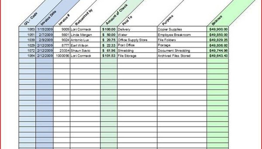 how to do a ledger in accounting