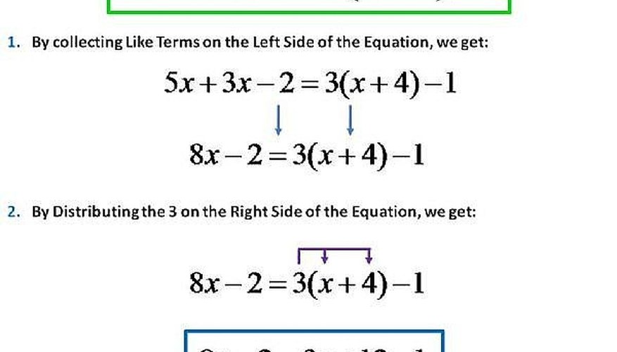 what does it mean when a linear equation has no solution