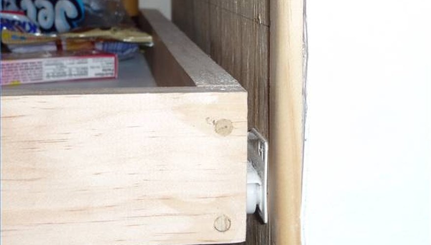 Countersink the screws and add cut dowels. Countersink the screws and add cut dowels.