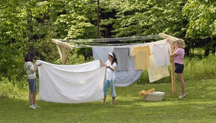 Standard Backyard Clothesline Standard Backyard Clothesline