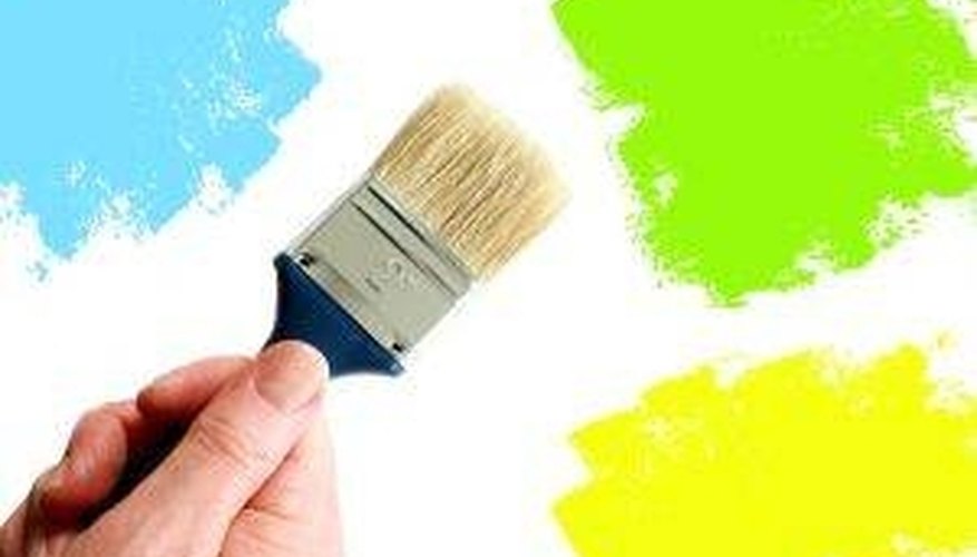 Paint and Paintbrush