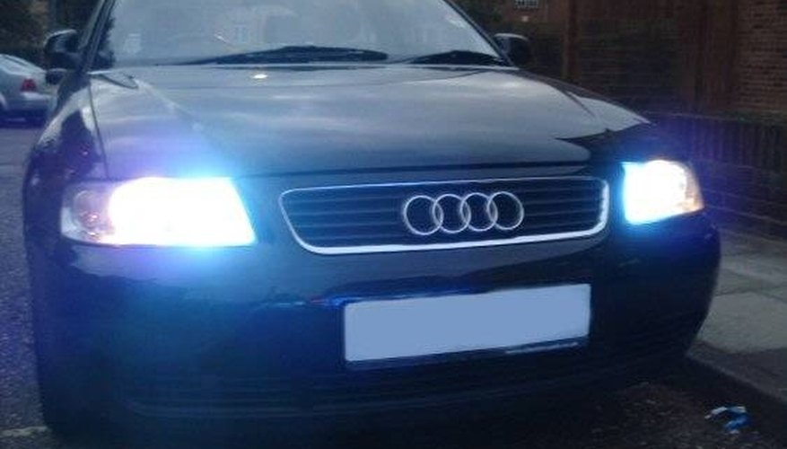 Vehicle with xenon light upgrades Vehicle with xenon light upgrades