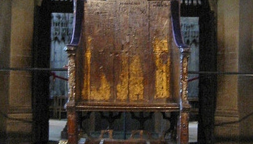 Coronation chair of Edward I, Kjetil Bjørnsrud Coronation chair of Edward I, Kjetil Bjørnsrud