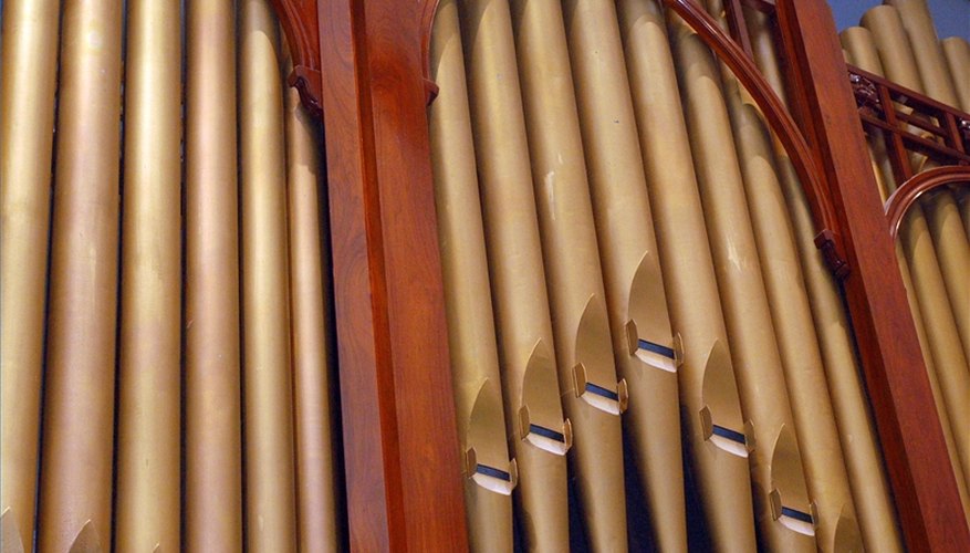 Pipe organ from church. Pipe organ from church.