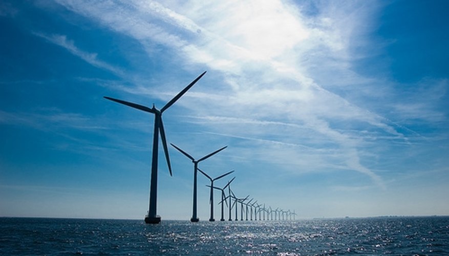 Middelgrunden windmills outside Copenhagen. Middelgrunden windmills outside Copenhagen.