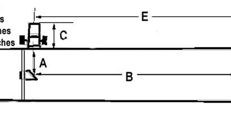 Measure and cut the focuser hole (distance E). Measure and cut the focuser hole (distance E).