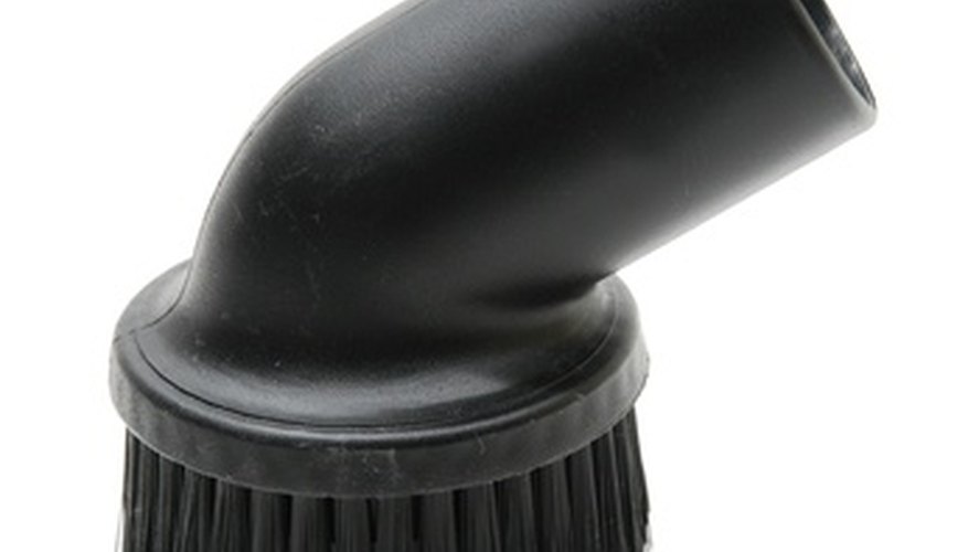 A typical upright vacuum cleaner attachment accessory. A typical upright vacuum cleaner attachment accessory.