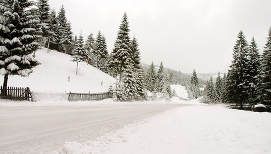 Lava rock makes excellent traction on slippery highways. Lava rock makes excellent traction on slippery highways.