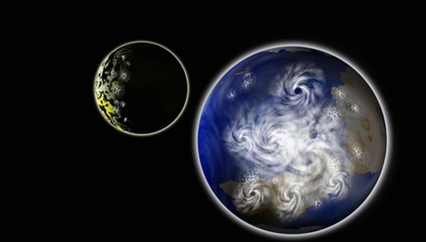 Earth's rotation causes swirls. Earth's rotation causes swirls.