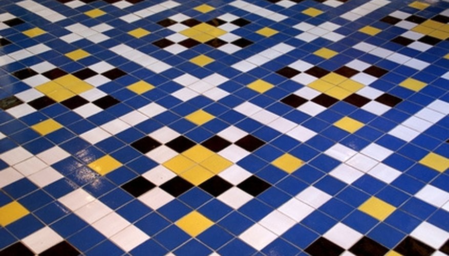 Tile adds color and shine to home decor. Tile adds color and shine to home decor.