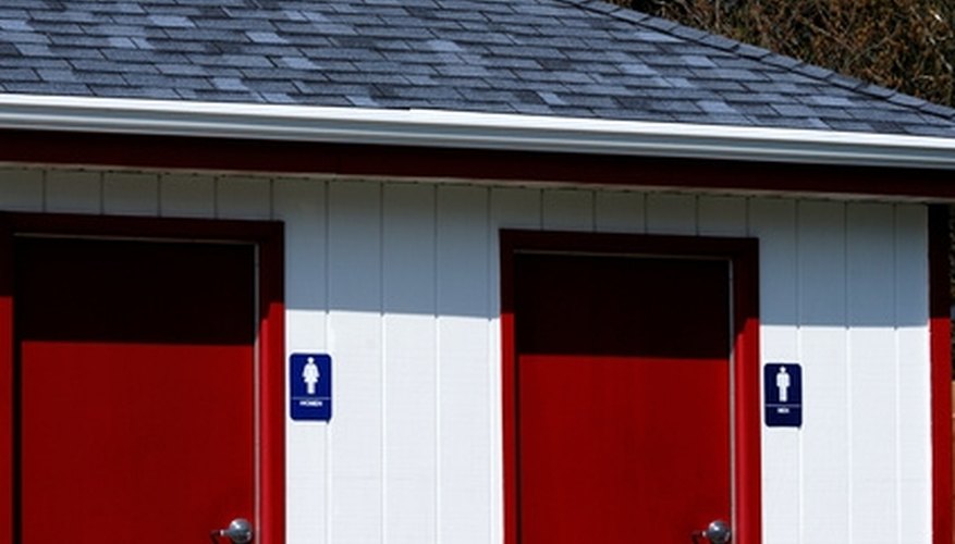 Flush doors are practical. Flush doors are practical.