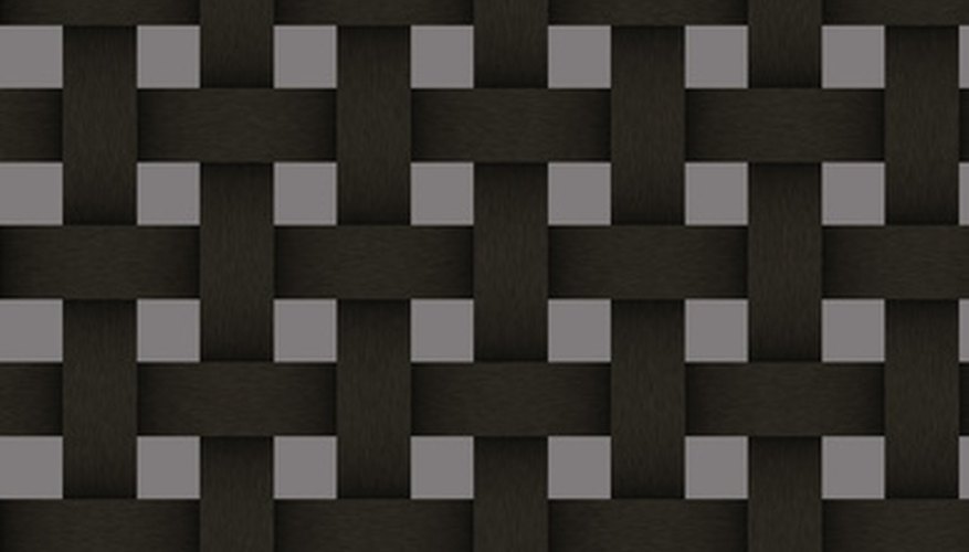 Webbed furniture shows a classic weaving pattern. Webbed furniture shows a classic weaving pattern.