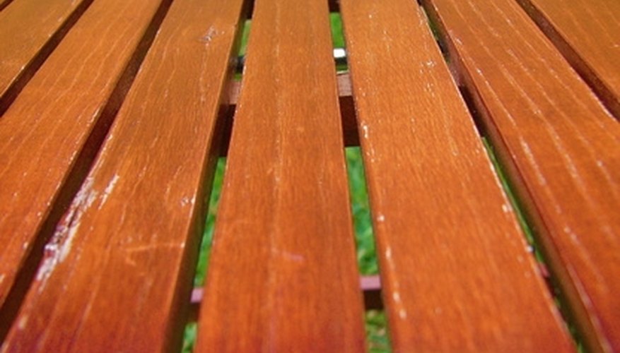 A glossy deck A glossy deck