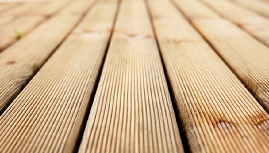 Prepare a deck before staining. Prepare a deck before staining.