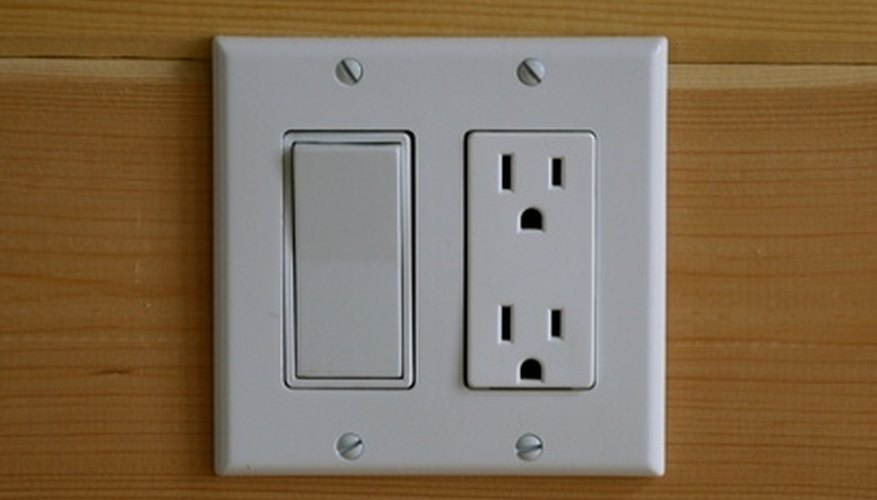 Light switches and electrical outlets must be within reach of someone in a wheelchair. Light switches and electrical outlets must be within reach of someone in a wheelchair.