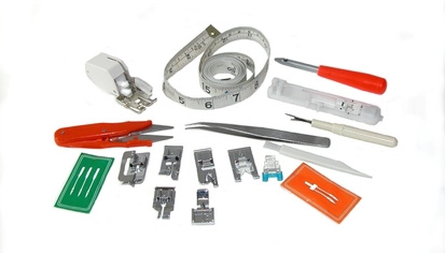 Seam rippers are a common sewing supply. Seam rippers are a common sewing supply.
