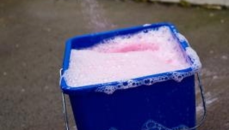 A quick wash with soapy water keeps your grill clean. A quick wash with soapy water keeps your grill clean.