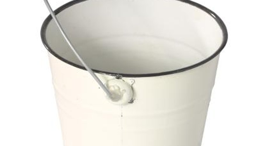 Soaking the cap helps loosen sweat stains. Soaking the cap helps loosen sweat stains.
