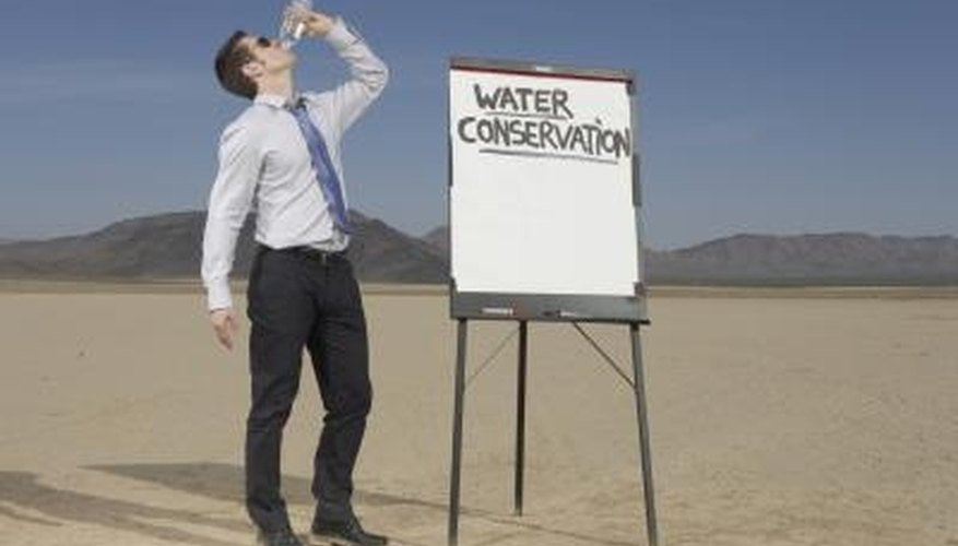 Desert building requires plumbing that conserves water. Desert building requires plumbing that conserves water.
