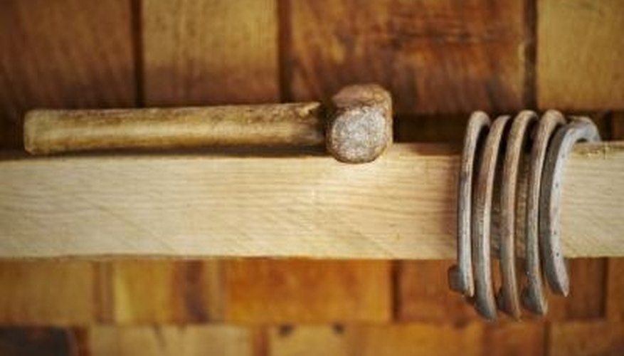 A lump hammer has a short handle for better control. A lump hammer has a short handle for better control.