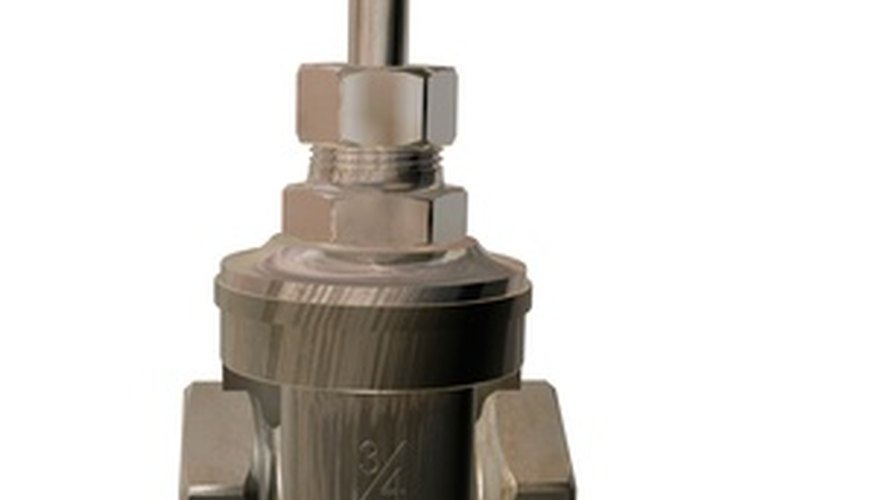 Valve stems with thin threads control the flow of substances more precisely. Valve stems with thin threads control the flow of substances more precisely.