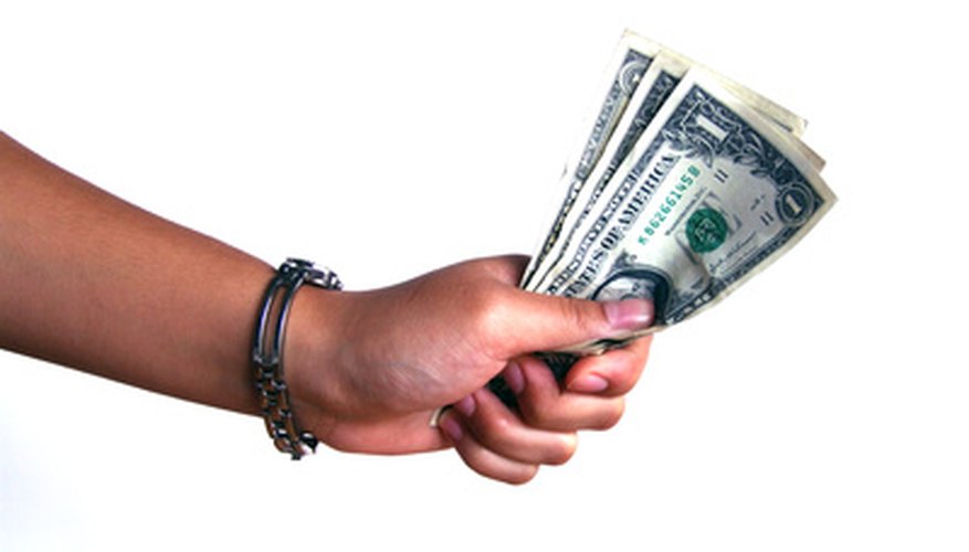 Even if you receive part of your income in cash tips, you are still liable for taxes.