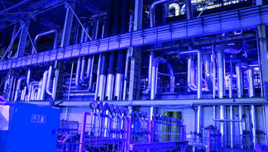 Photo Credit: SONY DSC image by Andrei Merkulov from <a href='http://www.fotolia.com'>Fotolia.com</a> Steel pipes can be manufactured into numerous specifications.