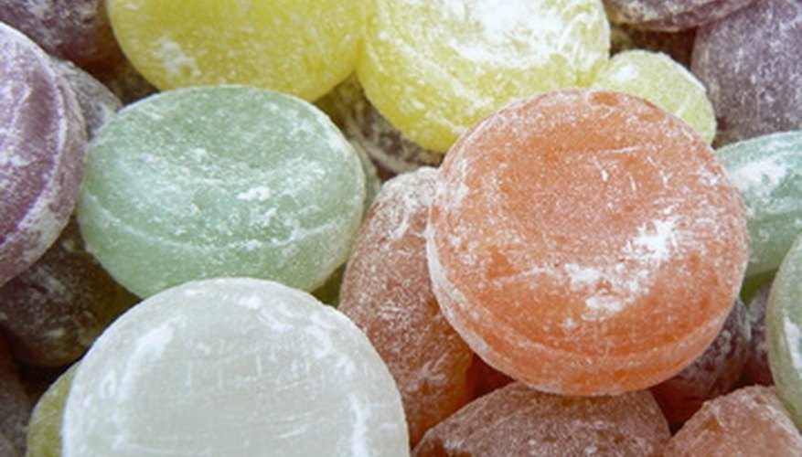 Sucking on hard candy can help acclimate you to dentures. Sucking on hard candy can help acclimate you to dentures.