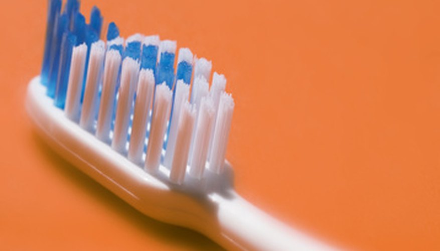 A toothbrush with slanted bristles provides the imbalance needed to get this simple robot moving. A toothbrush with slanted bristles provides the imbalance needed to get this simple robot moving.