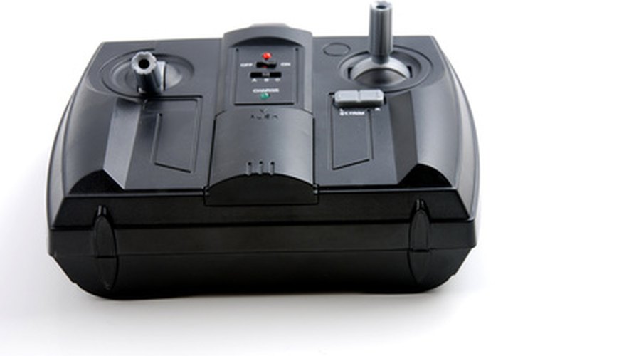 Photo Credit: stock pictures of a remote control used for airplane play image by Albert Lozano from <a href='http://www.fotolia.com'>Fotolia.com</a>