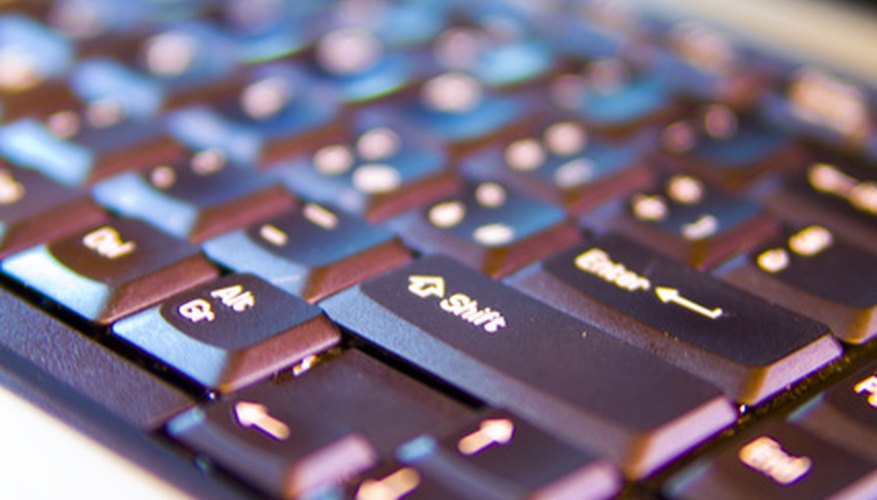 A Computer Keyboard A Computer Keyboard