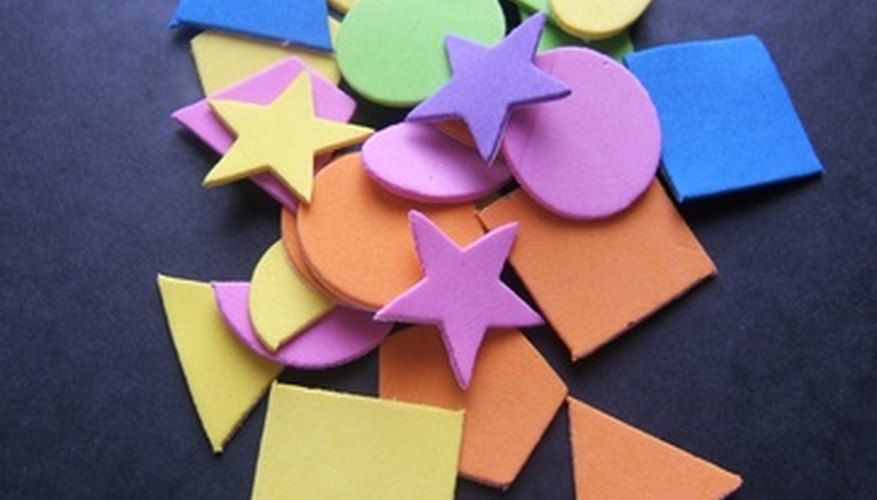 Photo Credit: coloured shapes image by Leslie Batchelder from <a href='http://www.fotolia.com'>Fotolia.com</a> Perimeter of Shapes