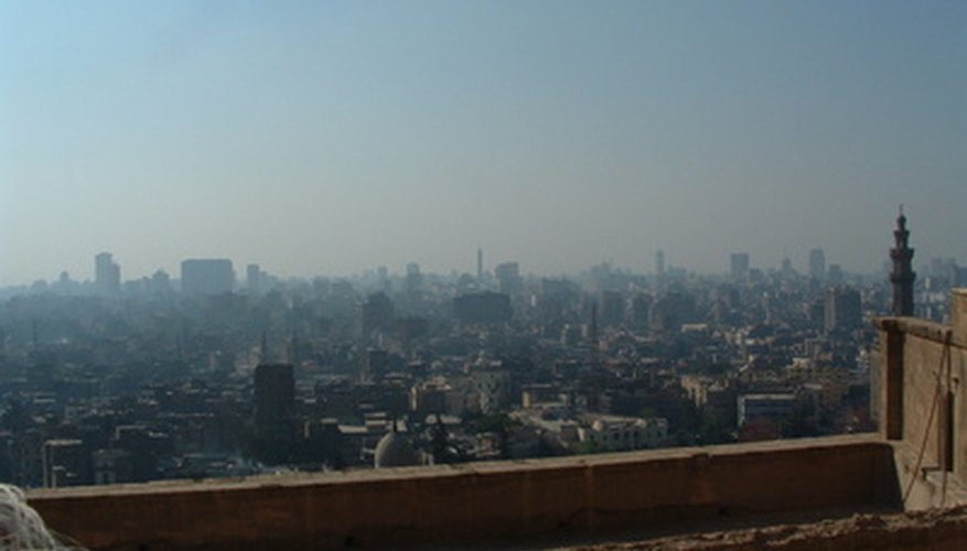 Smog is typically present only in urban areas such as cities. Smog is typically present only in urban areas such as cities.