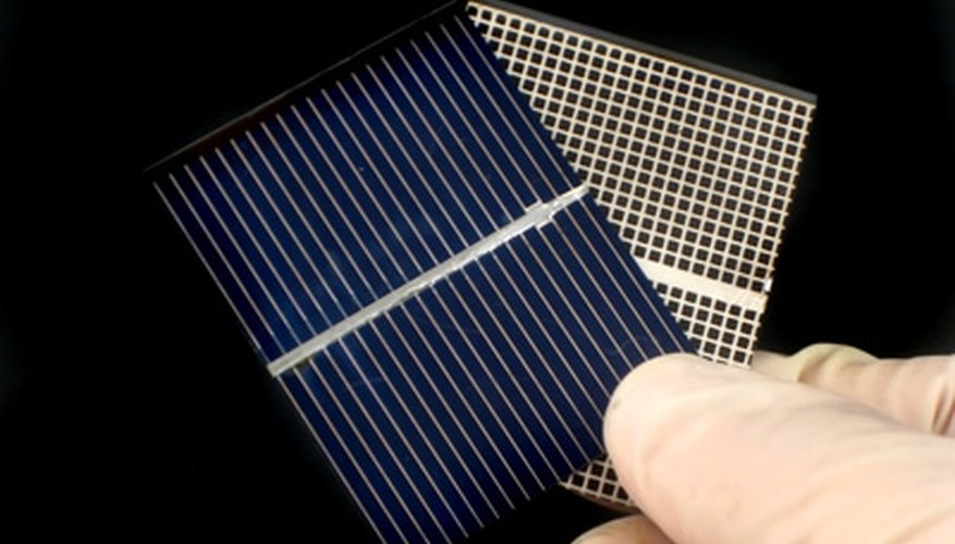 Salvage solar panels from garden lights. Salvage solar panels from garden lights.