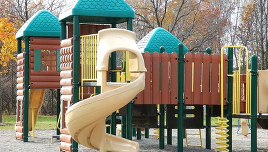 Check your playground frequently for damaged or worn equipment. Check your playground frequently for damaged or worn equipment.