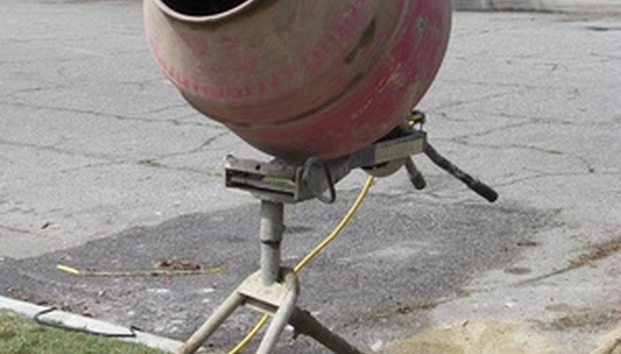 Wheelbarrows are easier to transport to most spring sites than more commonly used cement mixers. Wheelbarrows are easier to transport to most spring sites than more commonly used cement mixers.