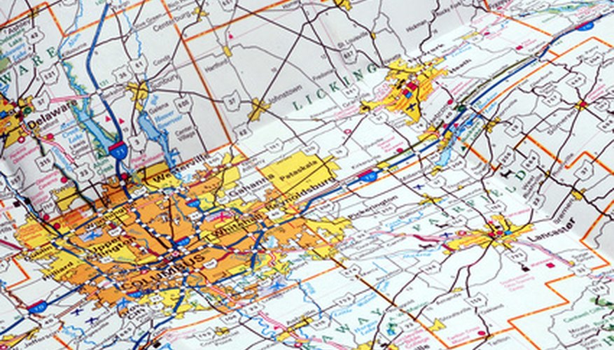 A city map can help your student get oriented quickly. A city map can help your student get oriented quickly.