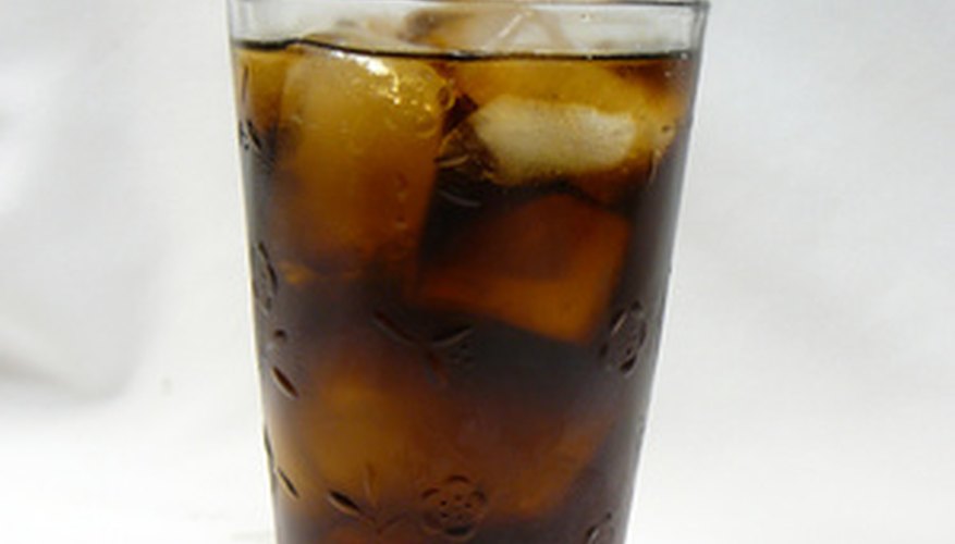 The pH of soda is similiar to that of straight vinegar. The pH of soda is similiar to that of straight vinegar.