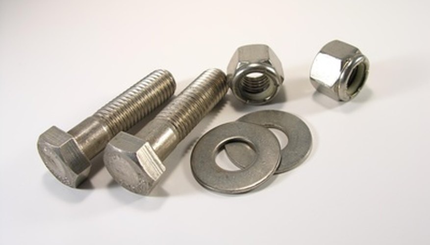 Photo Credit: stainless steel image by Tom Oliveira from <a href='http://www.fotolia.com'>Fotolia.com</a> Cadmium-coated parts are widely used in the aerospace industry.