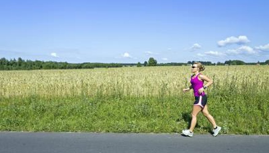 Alternate walking and running. Alternate walking and running.